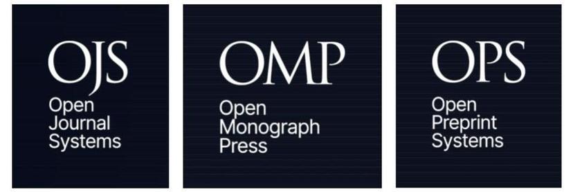 OJS, OMP, OPS logos