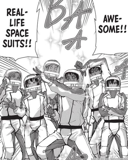 Akira's Epic Zombie Battle: Space Suits in Action!