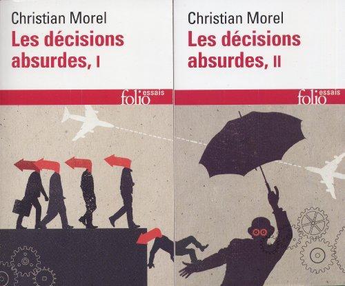 Il arrive que les individus prennent collectivement des décisions singulières : ils agissent avec constance dans le sens contraire du but recherché. L'auteur Christian Morel tente de déterminer quels sont les raisonnements qui produisent ces décisions absurdes. A travers une analyse sociologique aux multiples facettes, l'auteur amène à une réflexion globale sur la décision et le sens de l'action humaine. 

Volume 2 : se penche sur l'émergence, dans des univers à haut risque, de dynamiques visant à favoriser la décision éclairée, à partir de cas d'école saisissants : le débat contradictoire a été déterminant pour la fiabilité des réacteurs nucléaires de la Marine américaine ; l'introduction d'une check-list de bloc opératoire a réduit la mortalité chirurgicale dans des proportions considérables ; ou bien encore, l'armée de l'air ne sanctionne plus les erreurs pour faciliter la remontée d'informations.

À partir de ces expériences, l'auteur esquisse des « métarègles de la fiabilité », synthèse de lois sociologiques et de prescriptions cognitives, comme la formation aux facteurs humains, les politiques de non-punition, les processus d'avocat du diable ou l'interaction généralisée. La sociologie des décisions hautement fiables qu'il propose va à l'encontre des idées reçues et s'applique, par sa vision étendue, à toute activité.