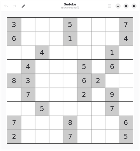 gnome sudoku game