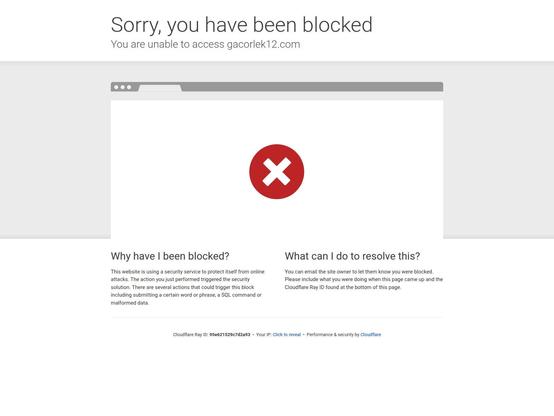 Screenshot of phishing site