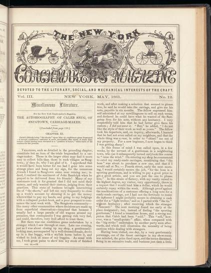 The New York coach-maker's magazine