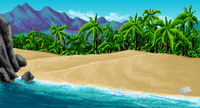 Room 001: Monkey Island - West Beach