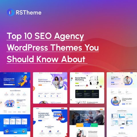 Thinking of upgrading your SEO agency website?
Here are the Top 10 SEO Agency WordPress Themes you should know about.
Fast, modern, and built to convert. 🚀
#SEOAgency #WordPressThemes #DigitalMarketing #WebDesign #RSTheme #WebDev #OnlineMarketing