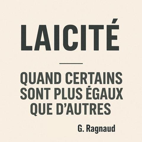 LAÏCITÉ – QUAND CERTAINS SONT PLUS ÉGAUX QUE D’AUTRES