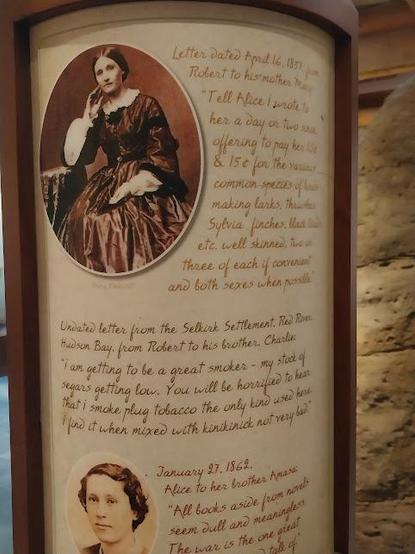 Undated letter from the Selkirk Settlement, Red Rover

#HudsonBay, from Robert to his brother. Charlie "i am getting to be a great smoker - my stock of that i smoke plug tobacco the only kind used here. segars getting low. You will be find it when mixed with kinikinick not very bac horrified to hear bad."
97w