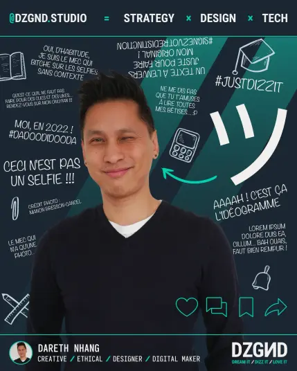 Selfie Dareth NHANG (DZGND.studio)