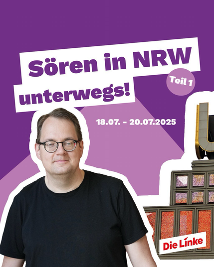 Sören unterwegs. 18.7.-20.7. und ein Foto von Sören