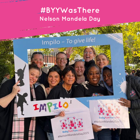67 minutes of love, laughter & legacy 💙 This Mandela Day, the BabyYumYum team spent time at Impilo Child Protection & Adoption Services, giving our hearts, hands, and energy to spread joy where it matters most. From receiving a tour, to cleaning out storage, to painting baby grows with love.  Every moment reminded us that small acts can make a big difference.  #BabyYumYum #BYY #MandelaDay #67Minutes #BabyYumYumCares #ImpiloHome #LegacyOfLove #Impilo #ChildProtection #MakeADifference