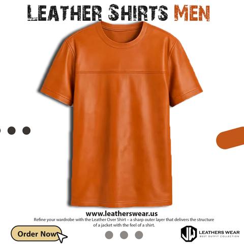  Leather Over Shirt