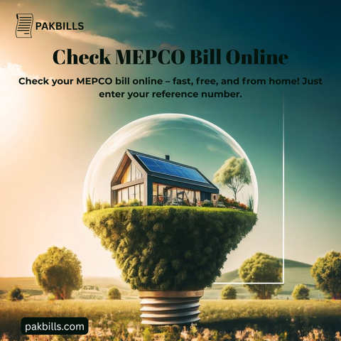 MEPCO Bill at Home – No Lines, No Hassle!
