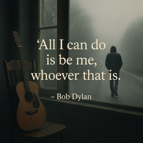 Some days I feel like I’ve figured it all out. Other days, I’m just a melody searching for meaning. But maybe that’s the point — to keep becoming, note by note.  #MusicByLars #SingerSongwriter #ClassicRock #BobDylan #DailyQuote #AuthenticVibes #FolkRock #CreativeSoul