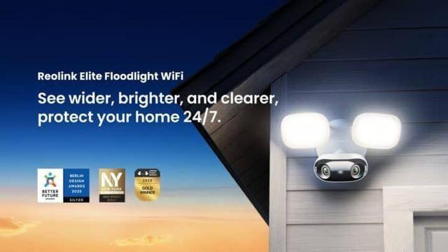 Reolink Launches New Elite Floodlight Smart Camera with No Subscription Fees