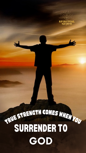 Surrender to God