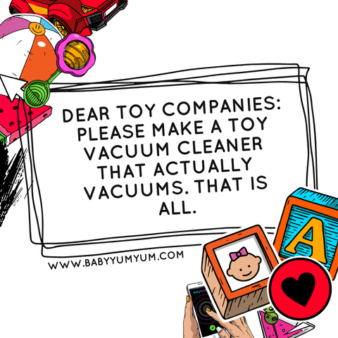 We’re not asking for much. 🙃🧼🧹 #BabyYumYum #BYY #MomLife #ParentingHumor #RelatableParenting #ToyTalks #MomTruths #RealParenting #CleaningWithKids #ToddlerLogic