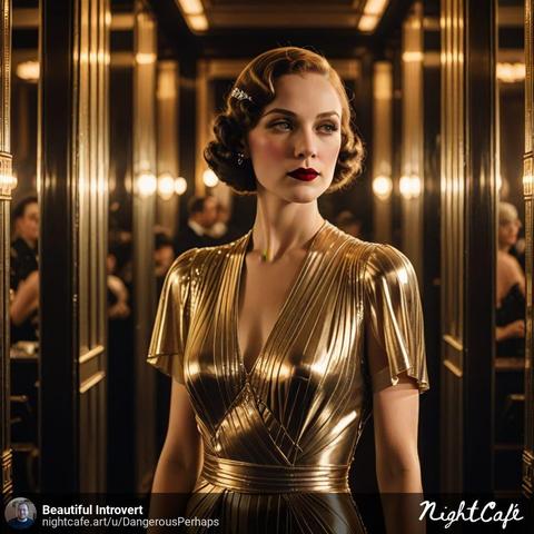 Classic Glamour Art Deco Portrait 6

#classic #glamour #artdeco #portrait #woman #beautiful #digitalart #nightcafe #nightcafestudioai #nightcafeai #nightcafestudio #aiart #aiartwork #aigenerated #aigenerator #aigeneratedart