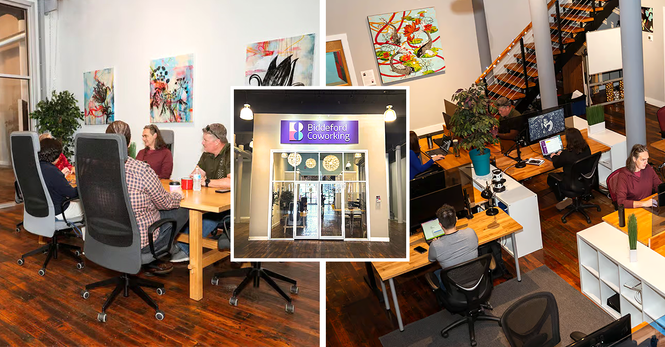 BIddeford Coworking in downtown Biddeford, Maine!