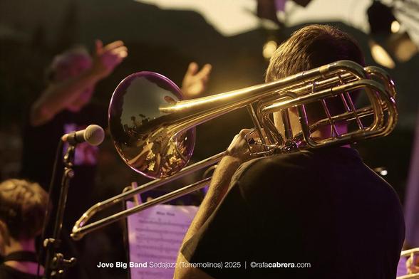 Trombón de la Jove Big Band de Valencia