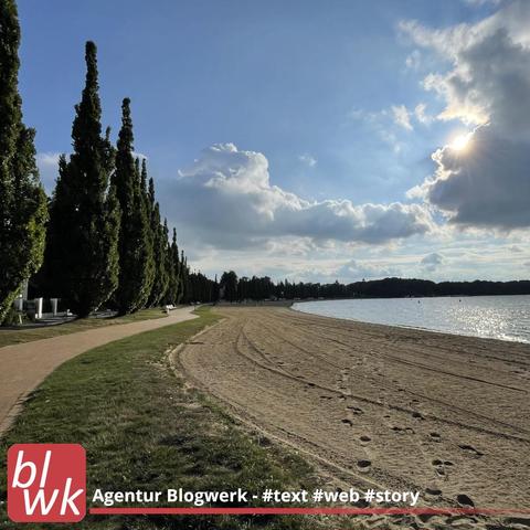 Strand am Schweriner See, Promenade, Säuleneichen, Schwerin-Zippendorf
