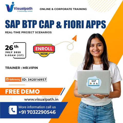 🎯 Upcoming Free Demo – SAP BTP CAP & Fiori Apps Training