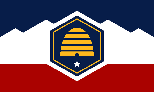 Flag of Utah, United States.