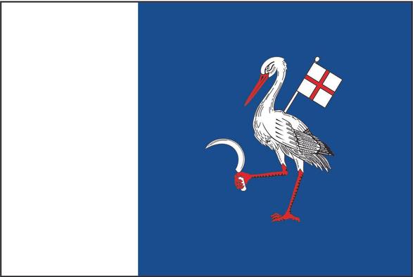 Flag of Telenesti District, Moldova.