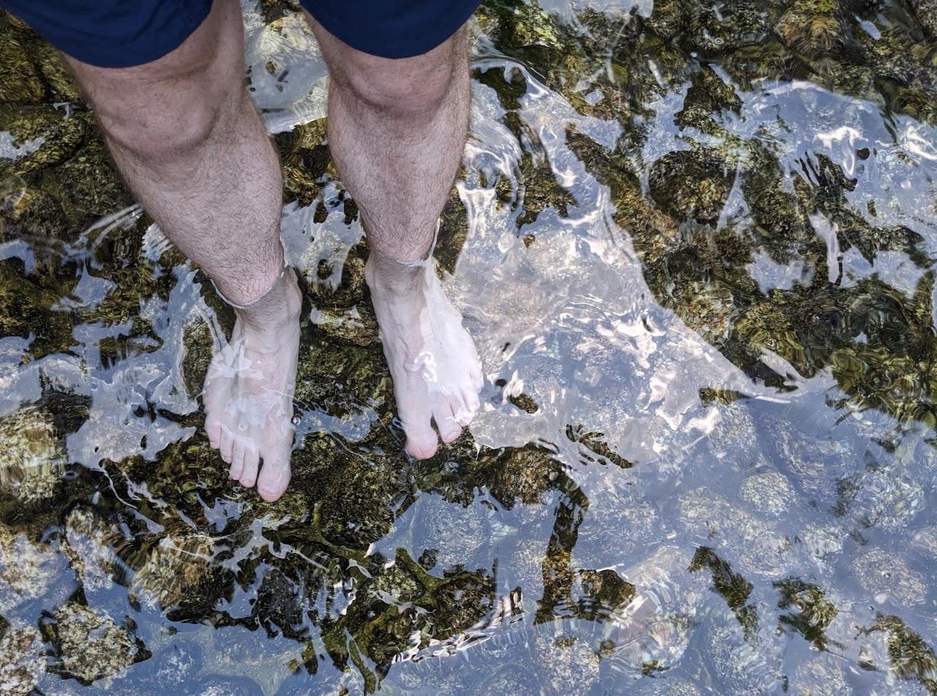 The main point of the Mitarashi Festival is to protect feet from disease and sickness.