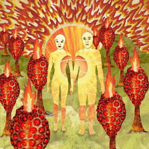 Album art from the album The Sunlandic Twins by of Montreal