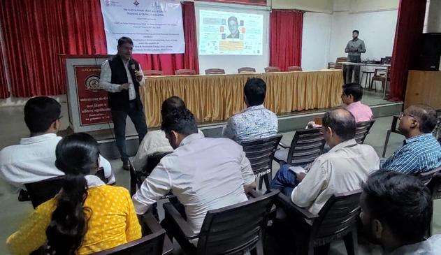 Shreekant Patil led the ESDP on Solar Entrepreneurship for aspiring solar entrepreneurs in the Nashik district. Organized by IIBF - NIESBUD and hosted by JSS Nashik, the program focused on key business and government topics.