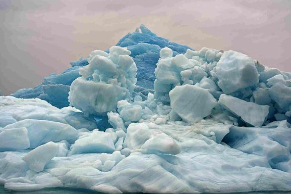 icebergs on Sermilik fjord, East greenland
