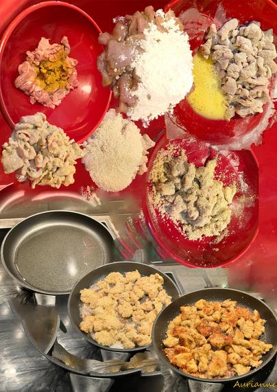 Chicken or Pork nuggets