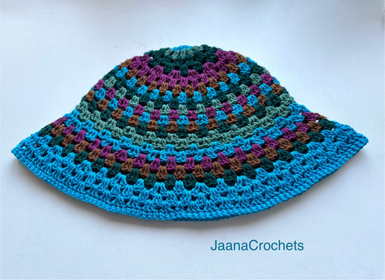 Crochet bucket hat