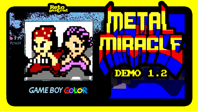 Descubre el  "METAL MIRACLE" de Pat Morita https://youtu.be/eVZyKMbbIzU?si=hmjO6hkbDSOk3sOg  @PatMorita #metalmiracle #gameboycolor #kickstarter #demo #retoamstrad #videodrome #buoh #noticiasynovedades #escenaEspañola 
