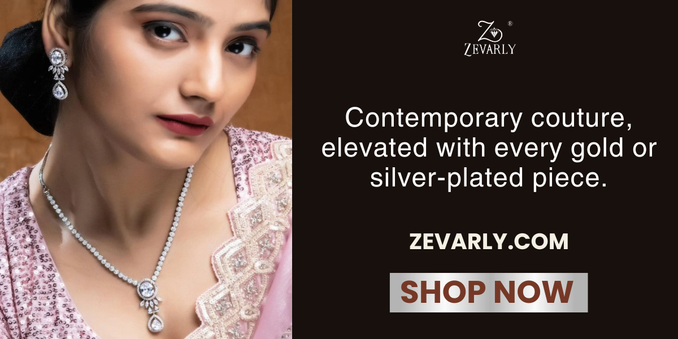 Contemporary couture, clevated with every gold or silver-plated piece.
