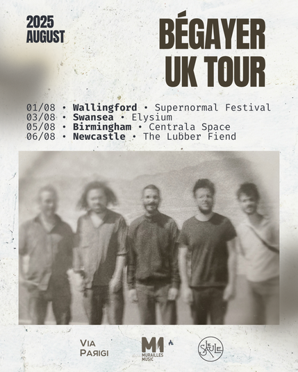 bégayer UK Tour