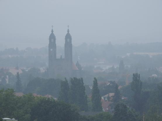 Nebel über Dresden