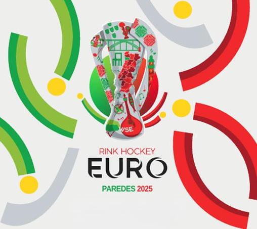 Logo du championnat d'Europe de rink hockey 2025