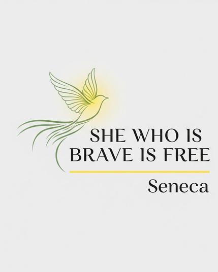 women over 40 wellness logo with colors: Soft Yellow, Sage Green, Light Gray