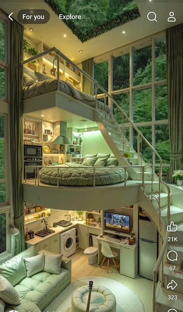 AI generated picture of a house interior