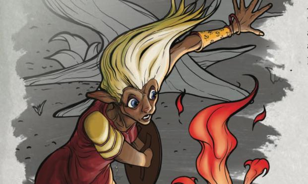 Illustration from our Location - The Fire Swamp - freely available on our Patreon. Art by Matt mrlich Lichtenwalner 