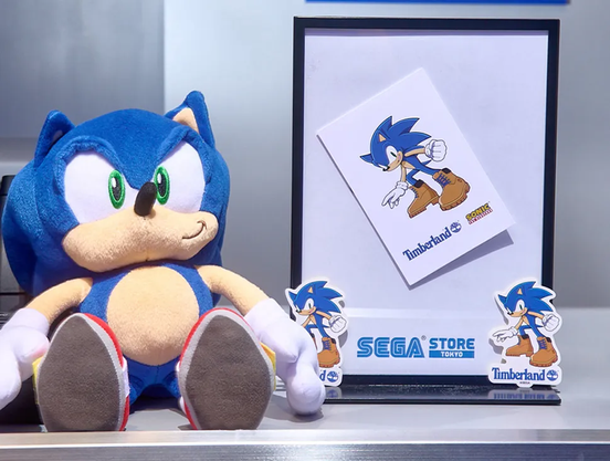 SEGA and Timberland Launch Exclusive Sonic Collaboration for SEGA STORE TOKYO Opening
