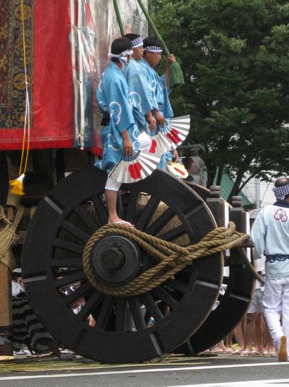 The Hoka-boko float of the Gion Matsuri.