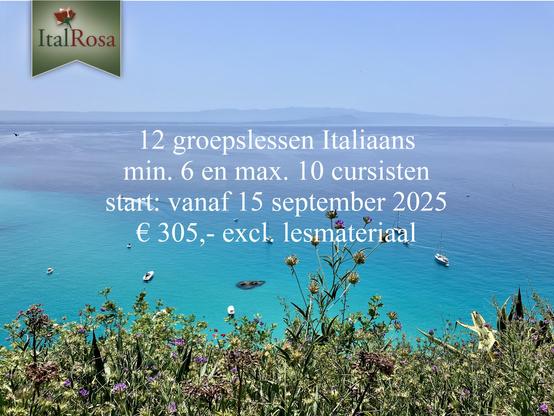 Capo Vaticano - Calabria
+ informatie over de groepscursussen Italiaans die starten vanaf 15 september.