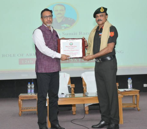 Dheeraj Sharma hosts session on Armed Forces’ role in nation-building