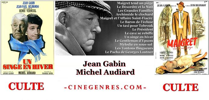 𝐉𝐞𝐚𝐧 𝐆𝐚𝐛𝐢𝐧 et 𝐌𝐢𝐜𝐡𝐞𝐥 𝐀𝐮𝐝𝐢𝐚𝐫𝐝 c'est 20 Films