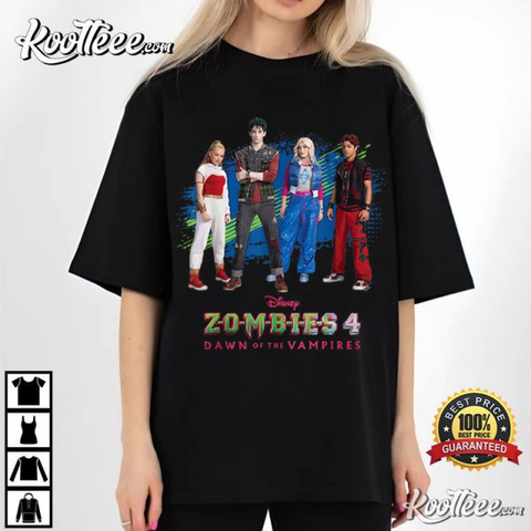 Disney Zombies 4 Dawn Of The Vampires T-Shirt