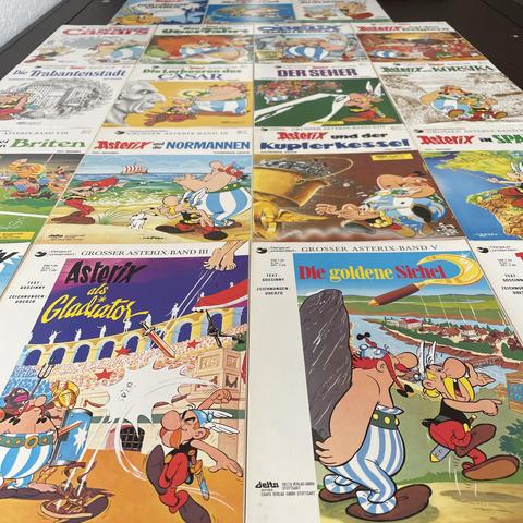 Sammlung von Asterix-Alben