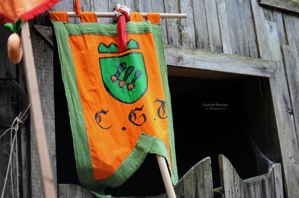 Bannière aux trois carottes