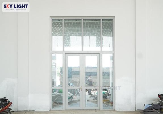 mẫu cửa kính chống cháy ei sky light