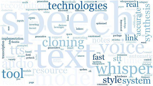 AI Speech Technologies